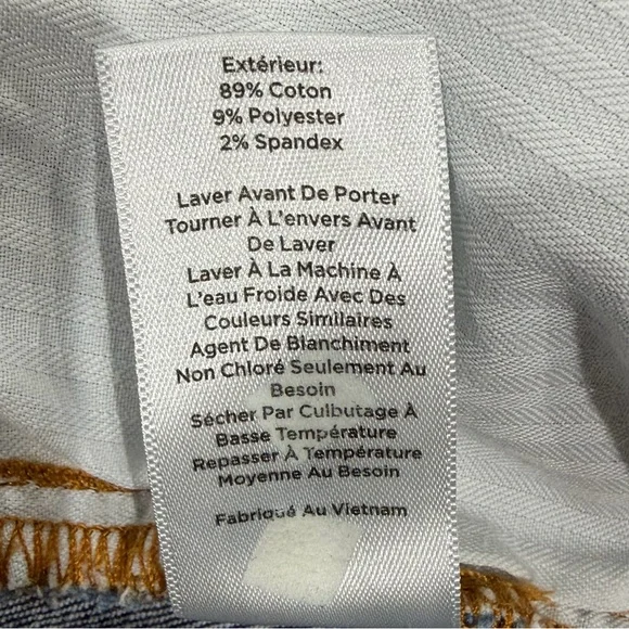 Talbots Flawless Denim Wide Leg Cropped Jeans Size 14 - Picture 8 of 8